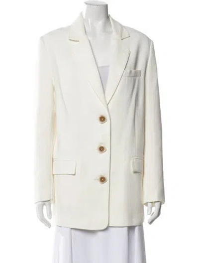 Pre-owned Aje Blazer In White