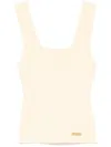 Aje Bronte Tank Top In Yellow