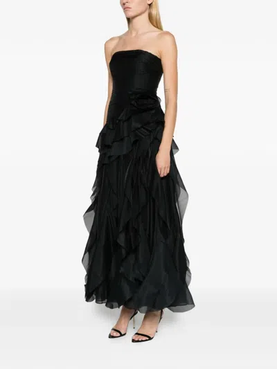 Aje Canyon Gown In Black