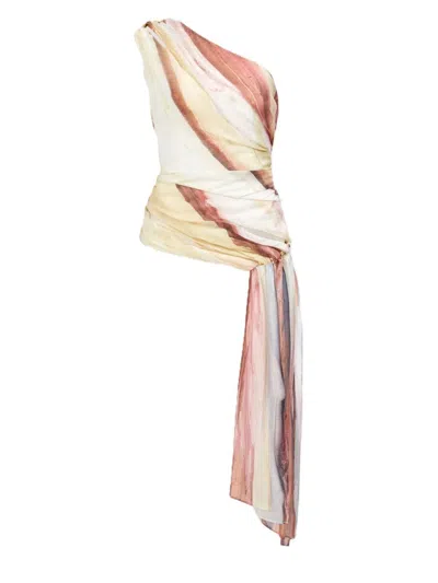 Aje Capture One Shoulder Top In Multi