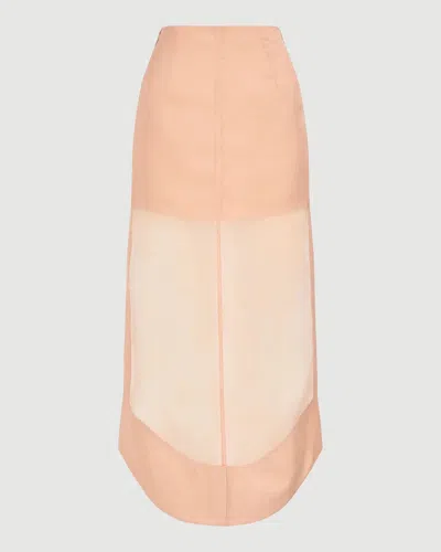 Aje Capture Skirt In Pink