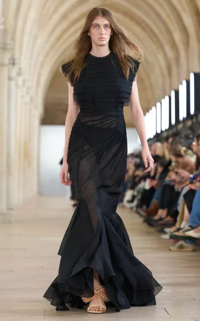 Aje Carina Gown In Black