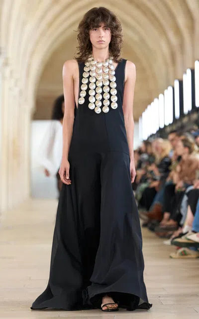 Aje Cecily Maxi Dress In Black