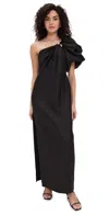 Aje Cira Dress Black In Black