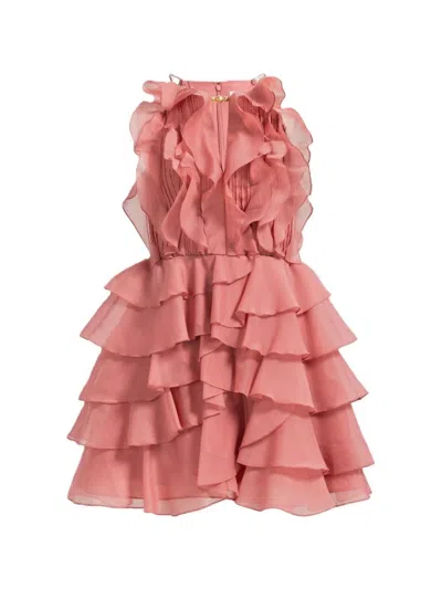 Aje Cleo Mini Dress In Pink
