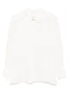 Aje Cloud Embroidered Shirt In Neutrals