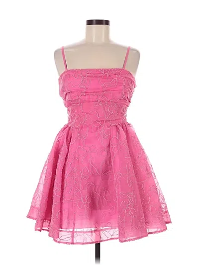 Pre-owned Aje Cocktail Dress In Pink