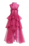 Aje Cosima Gown In Pink