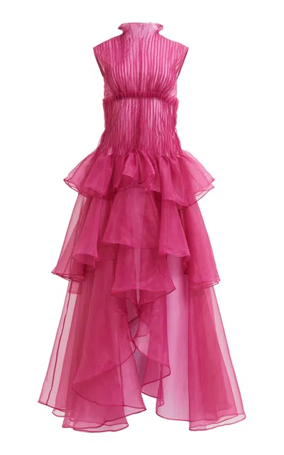 Aje Cosima Gown In Pink