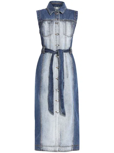 Aje Darcie Dress In Blue