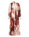 Aje Espirit Maxi Smock Dress In Multi