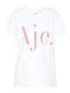 Aje Fondness Beaded T-shirt In White