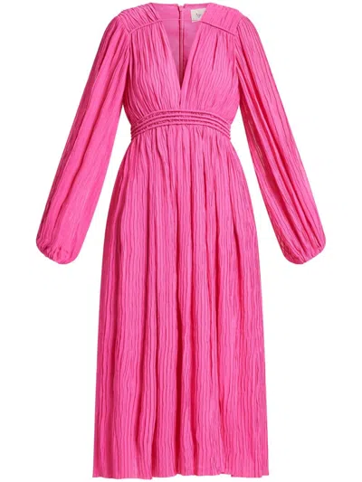 Aje Genevieve Dress In Pink