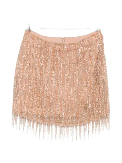 Aje Glisten Embellished Skirt In Neutral