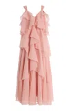 Aje Gracie Maxi Dress In Pink