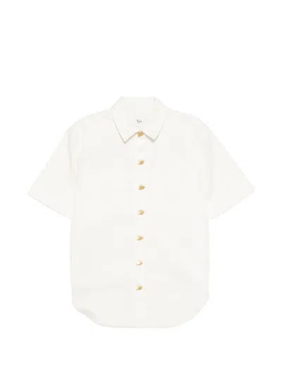 Aje Halo Embroidered Shirt In Neutral