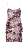 Aje Halo Sequined Mini Dress In Pink
