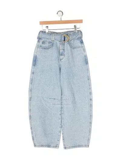 Pre-owned Aje High-rise Wide Leg Jeans W/ Tags In Blue