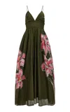 Aje Ilma Maxi Dress - In Green