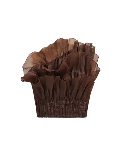 Aje Leigh Top In Brown