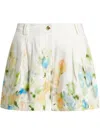 Aje Linen-blend Shorts In White