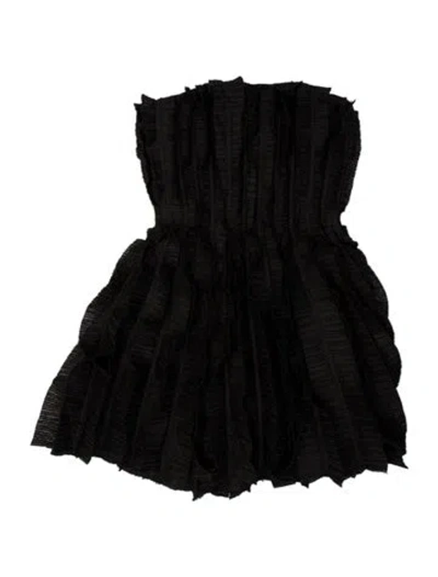 Pre-owned Aje Linen Mini Dress In Brown