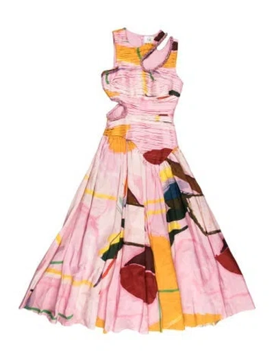 Pre-owned Aje Linen Mini Dress W/ Tags In Pink