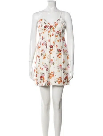 Pre-owned Aje Linen Mini Dress W/ Tags In White