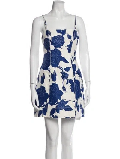 Pre-owned Aje Linen Mini Dress In White