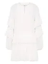 Aje Mina Mini Dress In White