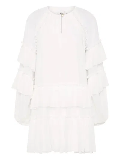 Aje Mina Mini Dress In White