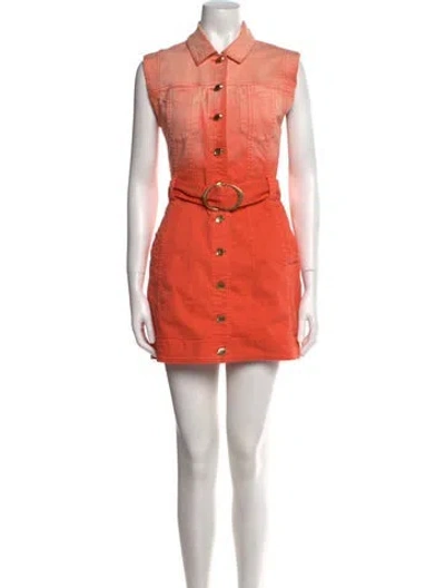 Pre-owned Aje Mini Dress In Pink