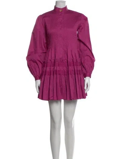 Pre-owned Aje Mini Dress In Pink