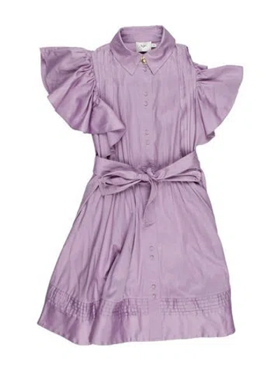 Pre-owned Aje Mini Dress In Purple