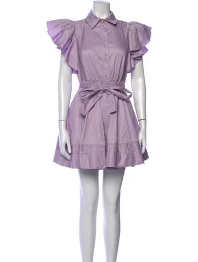 Pre-owned Aje Mini Dress W/ Tags In Purple