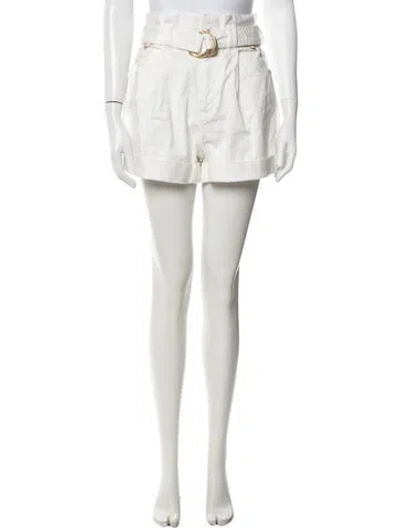 Pre-owned Aje Mini Shorts In Neutrals