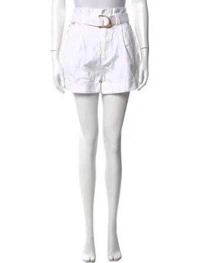 Pre-owned Aje Mini Shorts In White