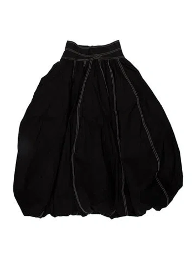Pre-owned Aje Mini Skirt In Black