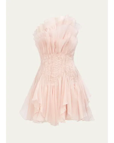Aje Nisha Mini Dress In Pink