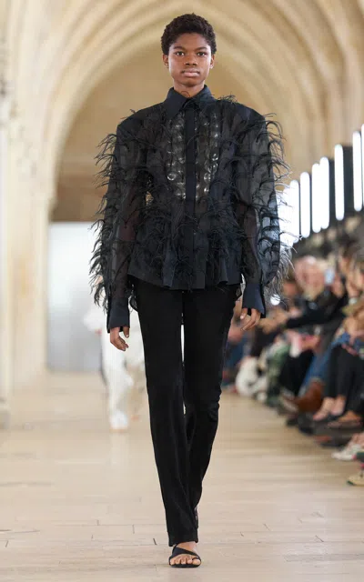 Aje Norah Blouse In Black