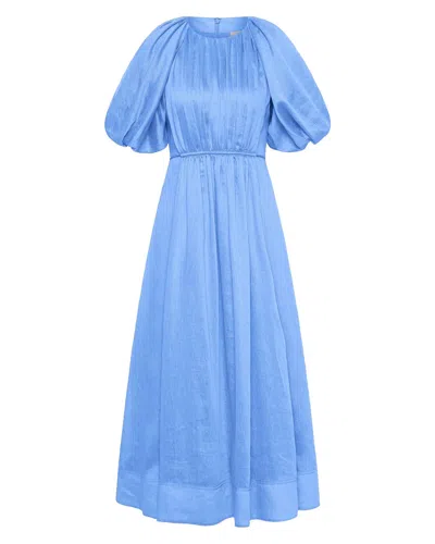 Aje Pre-order | Alma Midi Dress In Blue