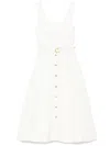 Aje Primary Midikleid In Nude