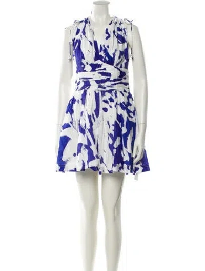 Pre-owned Aje Printed Mini Dress W/ Tags In Multi