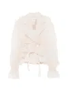 Aje Renew Double-breasted Jacket In Neutral