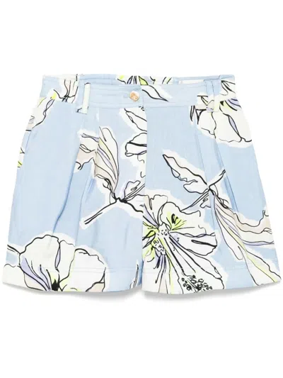 Aje Romantica Shorts In Blue