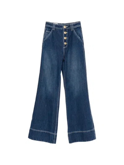 Aje Rylee Jeans In Blue