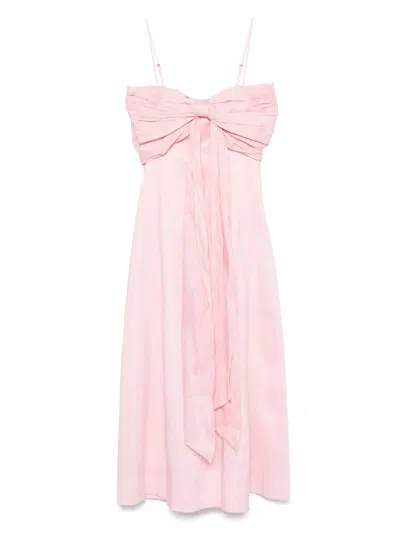Aje Scarlett Midi Dress In Pink