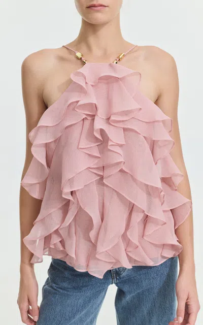 Aje Selena Top In Pink