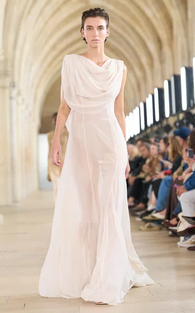 Aje Seraphine Maxi Dress In Neutral