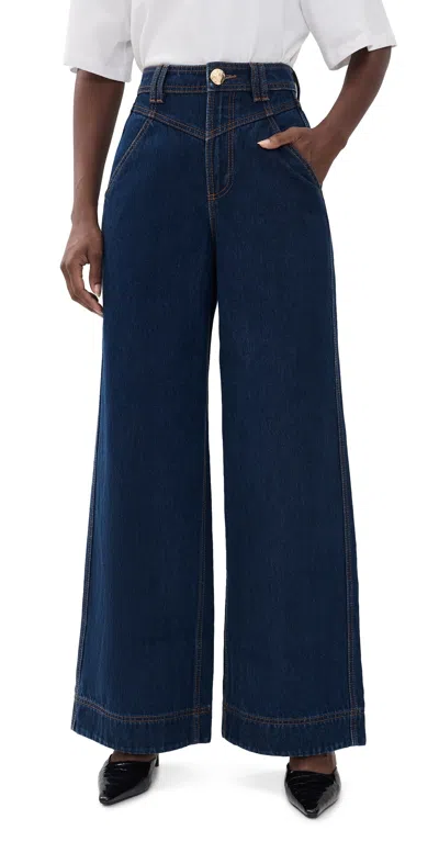 Aje Seren Denim Jeans Dark Classic Wash
